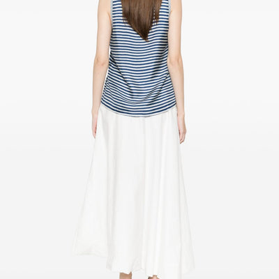 Pierre Louis Mascia Striped silk top
