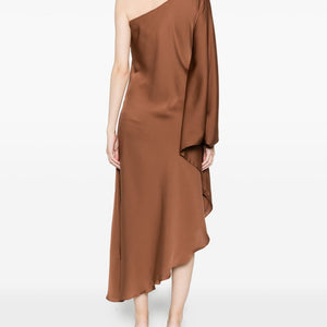 Silk95Five Ritz silk asymmetric dress
