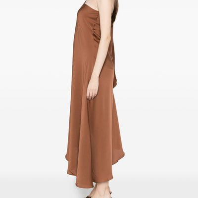 Silk95Five Ritz silk asymmetric dress