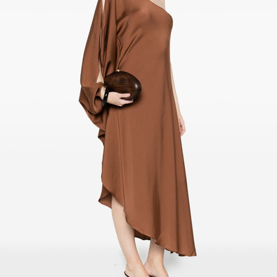 Silk95Five Ritz silk asymmetric dress