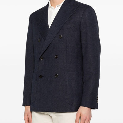 Boglioli Wool double-breasted jacket