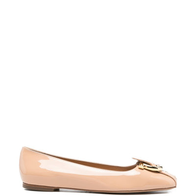 Ferragamo Leather ballets
