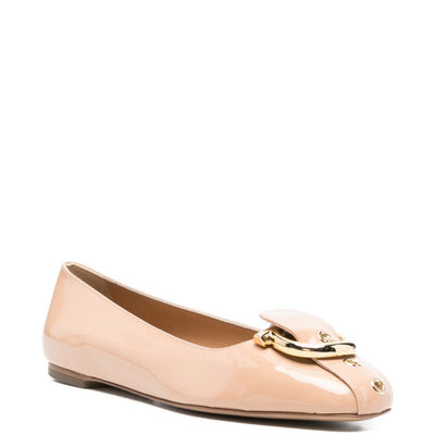 Ferragamo Leather ballets