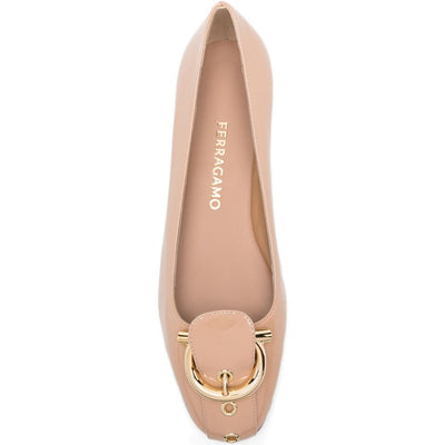 Ferragamo Leather ballets