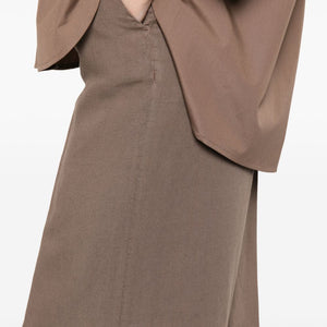 Via Masini 80 Linen wide-leg trousers