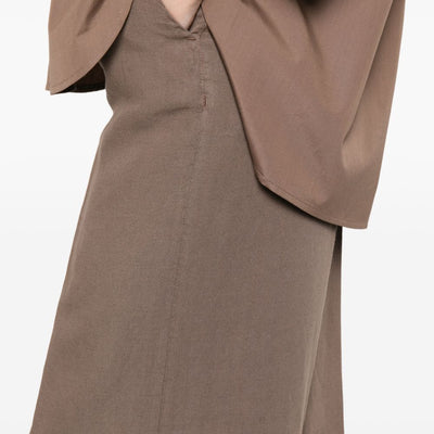 Via Masini 80 Linen wide-leg trousers