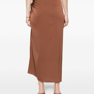 Silk95Five French Tie silk skirt