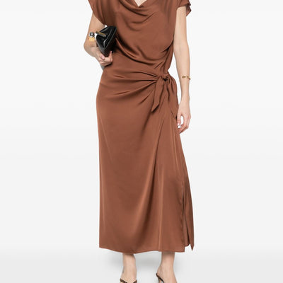 Silk95Five French Tie silk skirt