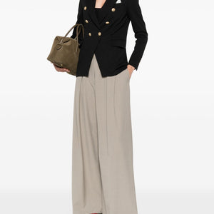 Circolo 1901 Cotton double-breasted jacket