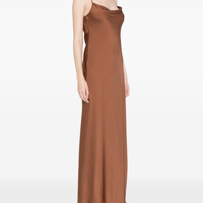 Silk95Five Germaine silk long dress