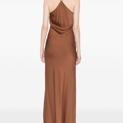 Silk95Five Germaine silk long dress