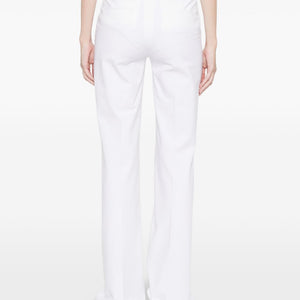 Via Masini 80 Cotton wide-leg trousers