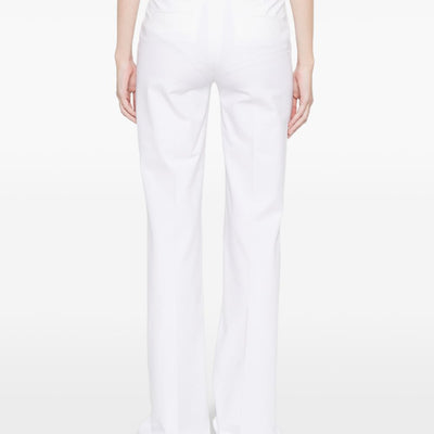 Via Masini 80 Cotton wide-leg trousers