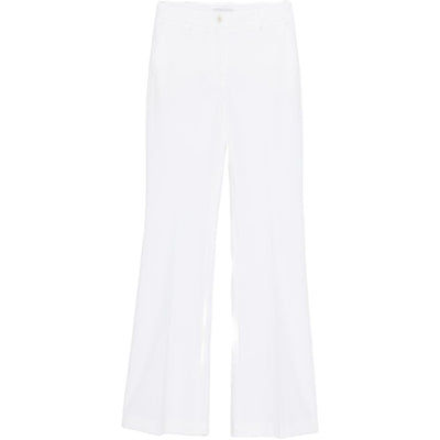 Via Masini 80 Cotton wide-leg trousers