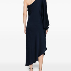 Silk95Five Ritz silk asymmetric dress