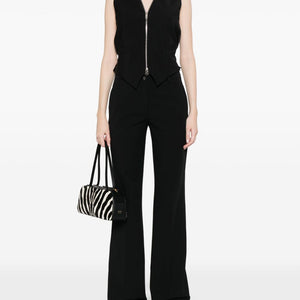 Via Masini 80 Cotton wide-leg trousers