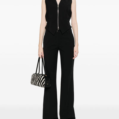Via Masini 80 Cotton wide-leg trousers