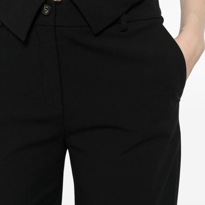 Via Masini 80 Cotton wide-leg trousers