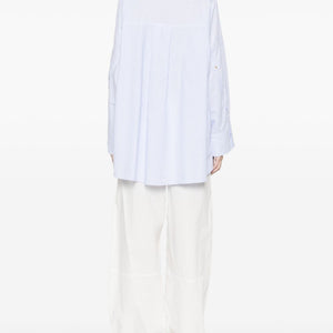 White Sand Striped cotton shirt