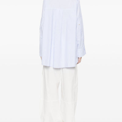 White Sand Striped cotton shirt