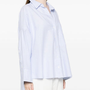 White Sand Striped cotton shirt