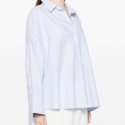 White Sand Striped cotton shirt