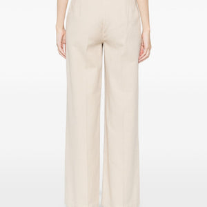 Via Masini 80 Cotton wide-leg trousers