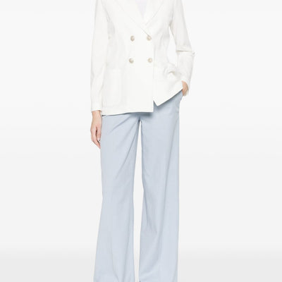 Via Masini 80 Cotton wide-leg trousers
