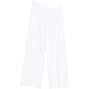 Via Masini 80 Cotton wide-leg trousers