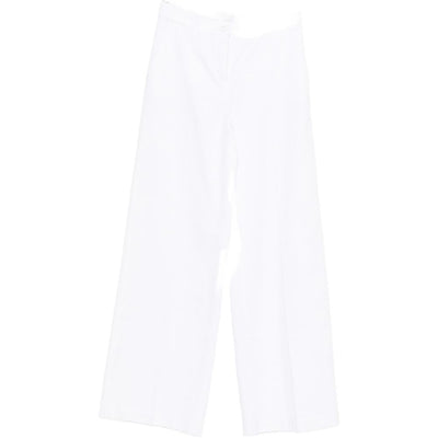 Via Masini 80 Cotton wide-leg trousers