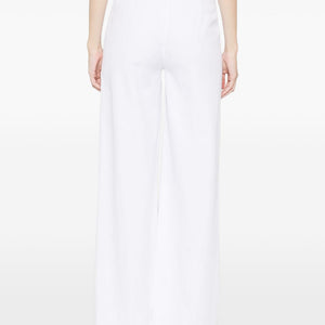 Via Masini 80 Cotton wide-leg trousers