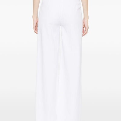 Via Masini 80 Cotton wide-leg trousers