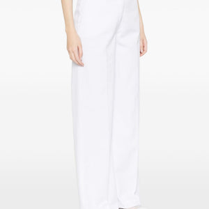 Via Masini 80 Cotton wide-leg trousers