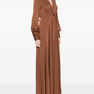 Silk95Five A-line skirt Palm Beach silk maxi dress