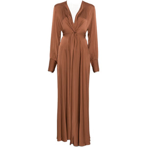Silk95Five A-line skirt Palm Beach silk maxi dress