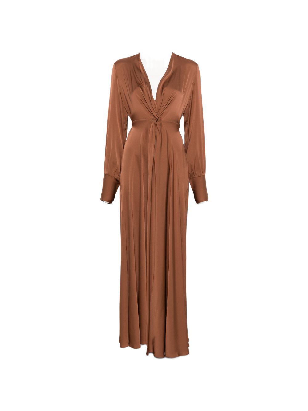 Silk95Five A-line skirt Palm Beach silk maxi dress