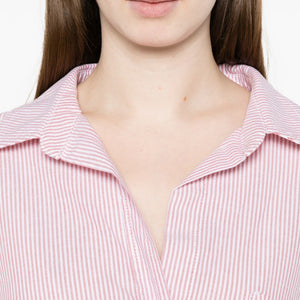 White Sand Striped cotton shirt