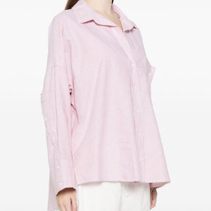 White Sand Striped cotton shirt