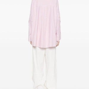 White Sand Striped cotton shirt