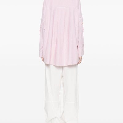 White Sand Striped cotton shirt