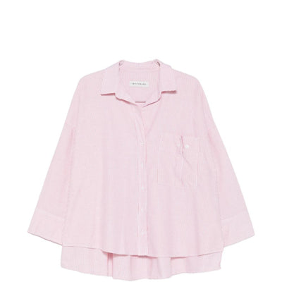 White Sand Striped cotton shirt