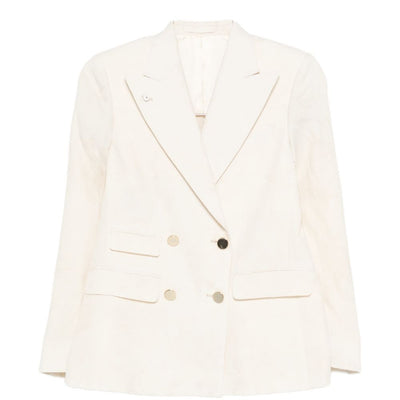 L.B.M. 1911 Linen blend double-breasted jacket