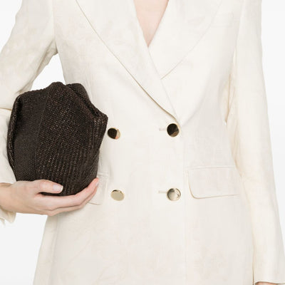 L.B.M. 1911 Linen blend double-breasted jacket