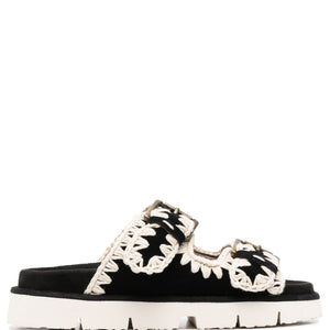 Mou Bio 2 buckles sandals