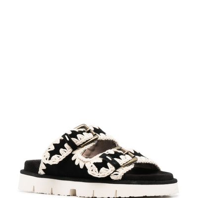 Mou Bio 2 buckles sandals