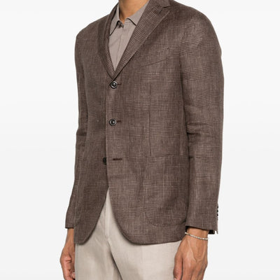 Boglioli Linen double-breasted jacket