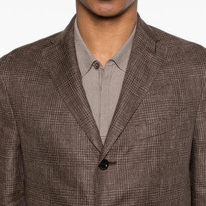 Boglioli Linen double-breasted jacket