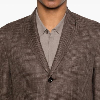 Boglioli Linen double-breasted jacket