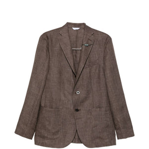 Boglioli Linen double-breasted jacket