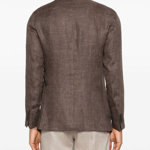 Boglioli Linen double-breasted jacket